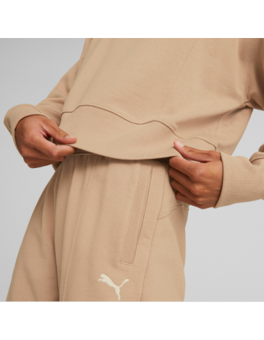 Sudadera Puma Her Crew mujer dusty tan