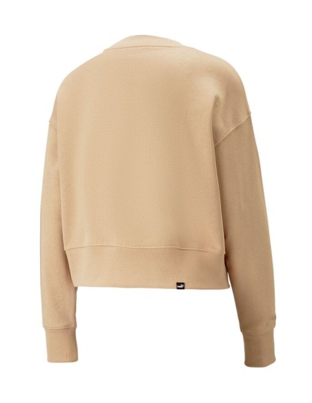 Sudadera Puma Her Crew mujer dusty tan