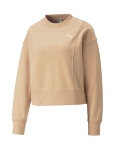 Sudadera Puma Her Crew mujer dusty tan