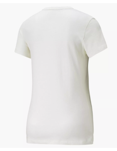 Camiseta Puma ESS+ Embroidery Tee Mujer Blanca | Casual
