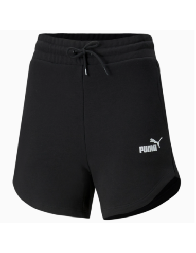 Short Puma ESS High Waist negro mujer | Básico premium
