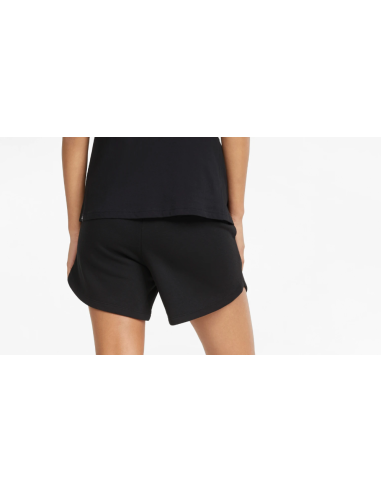 Short Puma ESS High Waist negro mujer | Básico premium