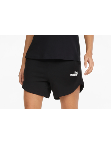 Short Puma ESS High Waist negro mujer | Básico premium