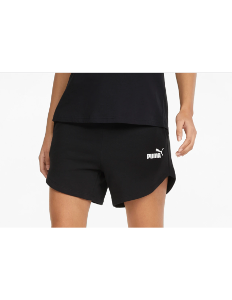 Short Puma ESS High Waist negro mujer | Básico premium