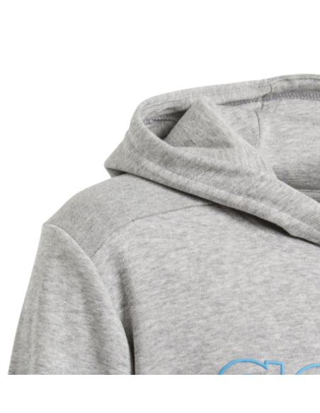 Sudadera Adidas gris niño YB E CP HD