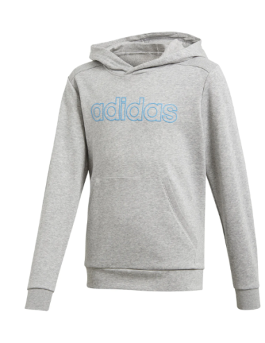 Sudadera Adidas gris niño YB E CP HD