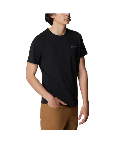 Camiseta Columbia Sun Trek Hombre Negra | Omni-Wick