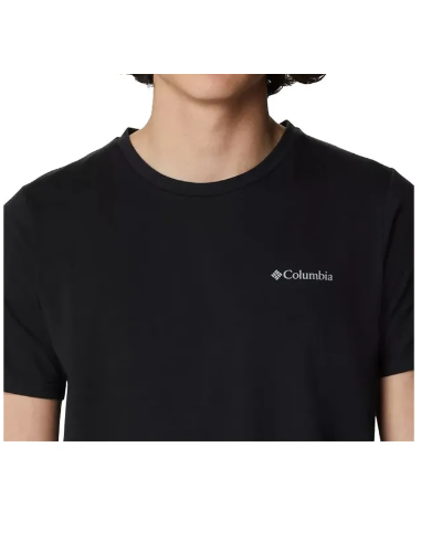 Camiseta Columbia Sun Trek Hombre Negra | Omni-Wick