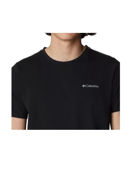 Camiseta Columbia Sun Trek Hombre Negra | Omni-Wick