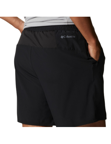 Short Columbia Hike negro hombre | Senderismo y secado rápido