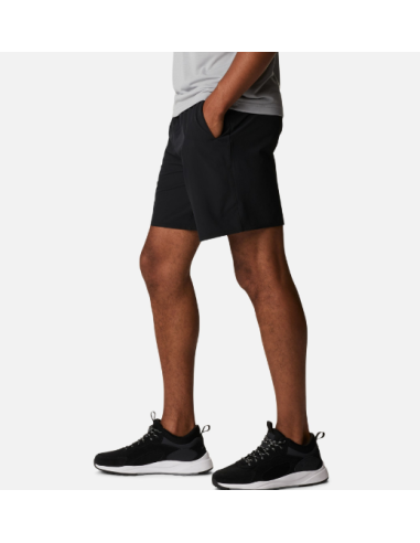 Short Columbia Hike negro hombre | Senderismo y secado rápido