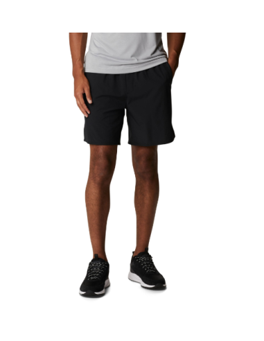 Short Columbia Hike negro hombre | Senderismo y secado rápido