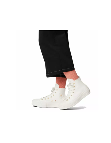 Zapatillas Converse Chuck Taylor Blancas|Comprar converse Piél en Plataforma