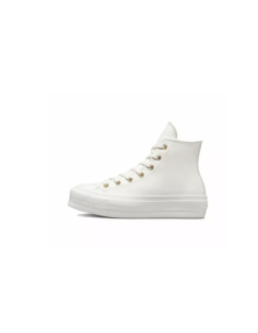 Zapatillas Converse Chuck Taylor Blancas|Comprar converse Piél en Plataforma 2