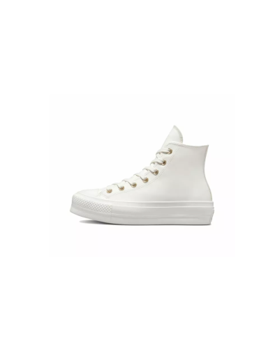 Zapatillas Converse Chuck Taylor Blancas|Comprar converse Piél en Plataforma
