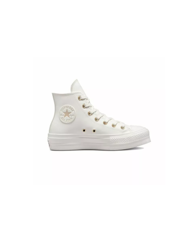 Zapatillas Converse Chuck Taylor Blancas|Comprar converse Piél en Plataforma