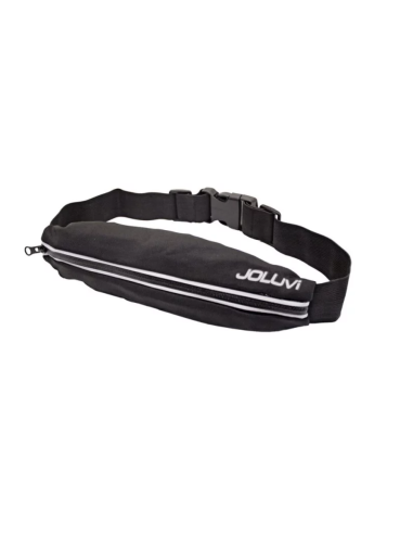 Riñonera para correr impermeable Joluvi Belt negra
