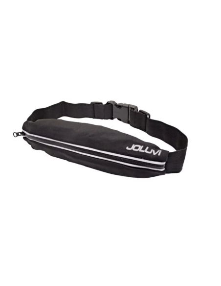 Riñonera para correr impermeable Joluvi Belt negra