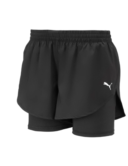 Short Puma 2 en 1 mujer | Running con sujeción