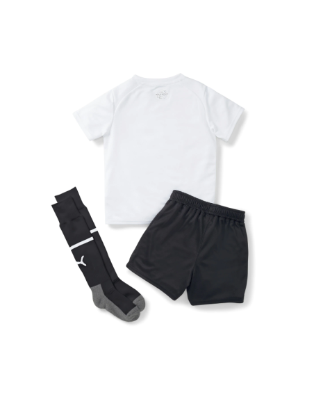 Conjunto Puma Valencia CF Niño 1ª Equipación 22/23 Blanco
