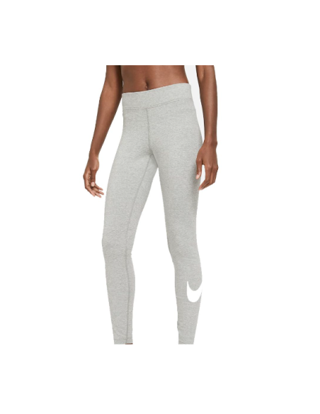Leggings Nike Sportswear Essential Mujer Grises Suaves