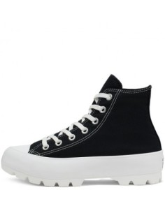 Zapatilla Mujer Converse Star Lugged High Top Negro/Blanco 565901C 2