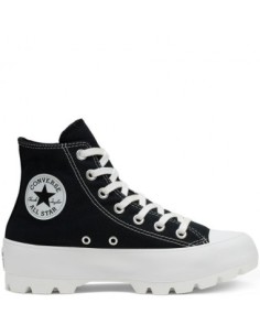 Zapatilla Mujer Converse Star Lugged High Top Negro/Blanco 565901C