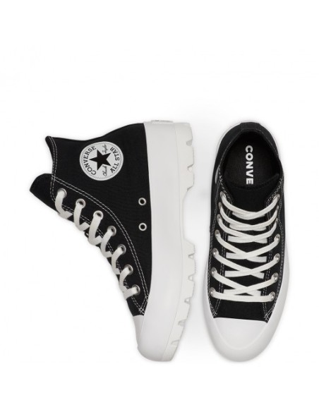 Zapatilla Mujer Converse Star Lugged High Top Negro/Blanco 565901C