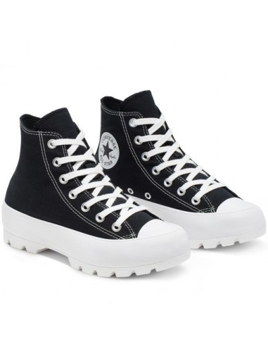 Zapatilla Mujer Converse Star Lugged High Top Negro/Blanco 565901C