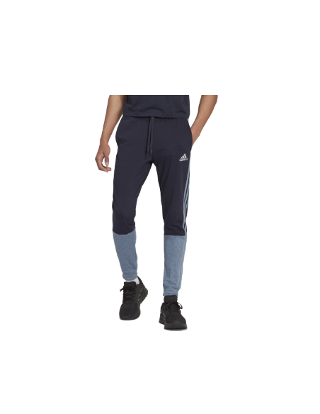 Pantalón Adidas Essentials Mélange Hombre Azul
