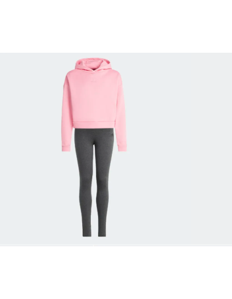 Chándal Adidas Fleece Bliss Pink Chica