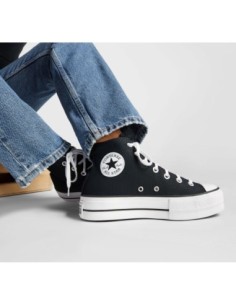 Comprar Zapatillas converse chuck taylor All Star Plataforma en color Negro 2