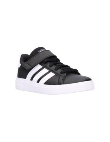 Zapatillas Niño Adidas Grand Court 2.0 Negro|Comprar zapatillas piél niño