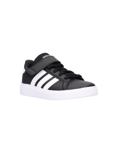 Zapatillas Niño Adidas Grand Court 2.0 Negro|Comprar zapatillas piél niño