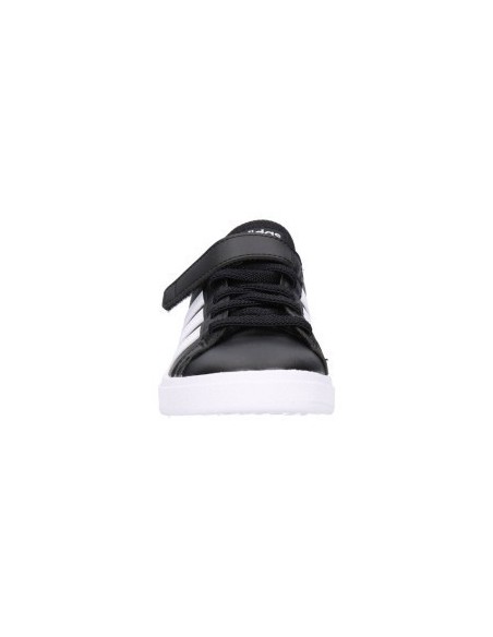 Zapatillas Niño Adidas Grand Court 2.0 Negro|Comprar zapatillas piél niño