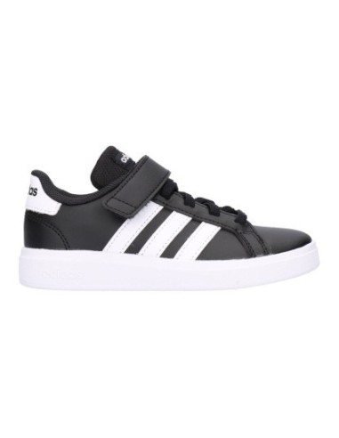 Zapatillas Niño Adidas Grand Court 2.0 Negro|Comprar zapatillas piél niño