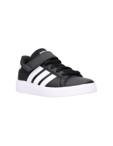 Zapatillas Niño Adidas Grand Court 2.0 Negro|Comprar zapatillas piél niño