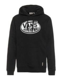 Sudadera Vans capucha negra unisex