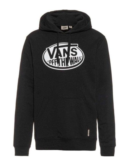 Sudadera Vans capucha negra unisex