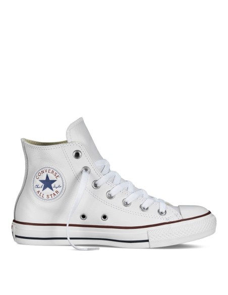 Zapatillas Converse All Star Blancas de piél|Comprar botas converse de piel