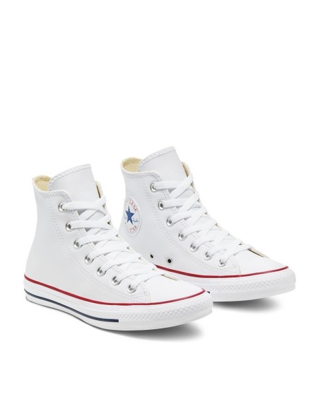 Zapatillas Converse All Star Blancas de piél|Comprar botas converse de piel
