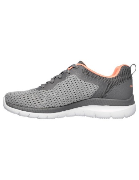 Zapatillas Skechers Quick Path Gris Mujer|Comprar zapatillas caminar para mujer