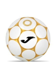 Balón sala Joma Hybrid Game | Blanco-dorado y control