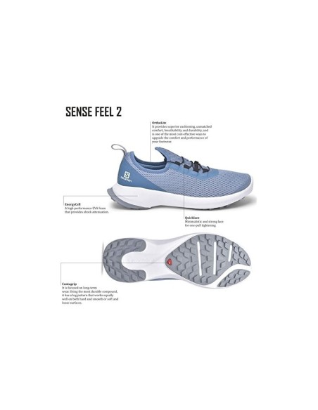 Zapatillas Salomon Sense Feel 2 Hombre|Comprar zapatillas montaña Salomon