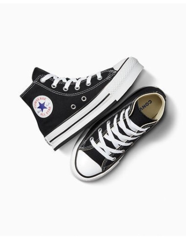 Zapatillas Converse All Star Junior Bota Negro|Comprar converse plataforma junior