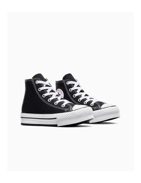 Zapatillas Converse All Star Junior Bota Negro|Comprar converse plataforma junior