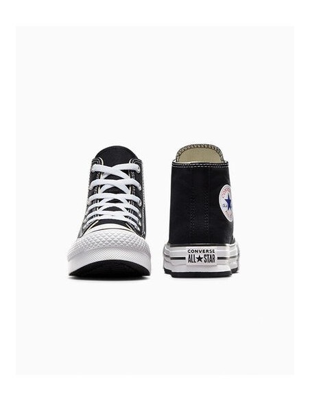 Zapatillas Converse All Star Junior Bota Negro|Comprar converse plataforma junior