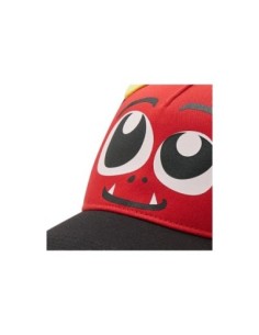 Gorra infantil Head Kids Cap Monster ajustable Rojo-Negro 2