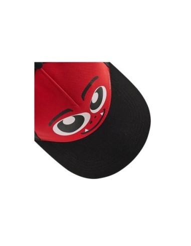 Gorra infantil Head Kids Cap Monster ajustable Rojo-Negro