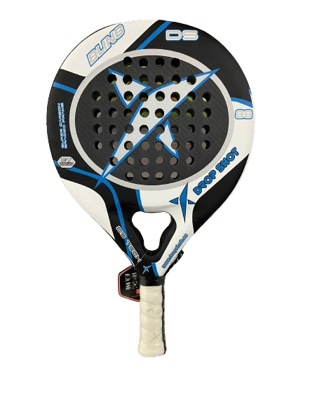 Pala de Pádel Drop Shot Bling DS 38 |Comprar pala de Pádel Blanco y Azul